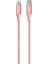 Alumicable Type-C Lightning Hızlı Şarj Kablosu 150CM 2DK41-8 Farklı Renk (Roze Altın) 1