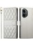 Honor 400 5g Eşkenar Dörtgen Dikişli Cüzdan Standı Deri Telefon Kılıfı Kayışlı (Yurt Dışından) 1