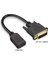 DVI -D 24+1 Erkek To Hdmı Dişi Çevirici Video Kablo 30 cm 2