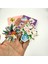 10 Adet Çiçek Sticker, Çiçek Demeti, Çıkartma 2
