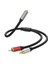 3.5 mm Stereo To 2x Rca Audio Ses Kablosu Amplifikatör Için Kablo 1