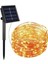 Solar Güneş Enerjili Dış Bahçe Aydınlatma Su Geçirmez Led 10m Sarı 1