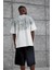 Beyaz 7 Numara Oversize Tshirt 3