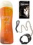 Play 2in1 Ylang Ylang Baştan Çıkartmaya & Kayganlaştırmaya Jel 200 ml + Siyah Deri Tasma + Ply Jel 1