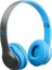 P47 Katlanabilir Bluetooth Kablosuz Kulaklık Mavi 1