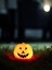 Cadılar Bayramı Işıklı Balkabağı Halloween Parti Dekorasyonu 18 cm 3