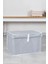 (3 Adet) Alas Çok Amaçlı Kapaklı Kutu Saklama Kutusu Mini Boy Tela 40*30*26 cm 1