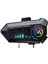 Y10 Intercom Bluetooth Kask Kulaklığı Rgb Işıklı Motosiklet Otomotik Cevaplama 1