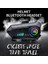 Y10 Intercom Bluetooth Kask Kulaklığı Rgb Işıklı Motosiklet Otomotik Cevaplama 6