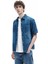Yeni Sezon Pamuklu Cepli Kısa Kollu Oversize Denim Gömlek Ceket 2