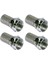 50 Adet F Konnektör Rg6/u4 Uydu Anten Kablosu Jakı Standart 18 mm (Gümüş) 3