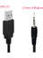 USB 2.0 To 2.5mm 4 Boğum Stereo 4 Kutuplu Şarj ve Data Kablosu 3