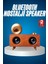 Bluetooth Nostalji Speaker Radyo Gramofon Ahşap Renk Vintage 1