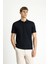 Polo Yaka Regular Fit Nakışlı Pamuklu Tişört 1