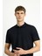 Polo Yaka Regular Fit Nakışlı Pamuklu Tişört 3