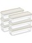 1,3 Litre Freshkeep 6lı Buzdolabı Organizer Mikrodalga ve Difrize Uygun Saklama Kabı 2