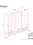 Milen 6 Kapaklı Çekmeceli Gardırop Tamamı MDF (Yeşil) 4