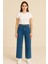 Kadın Serpme Taşlı Jeans Pantolon 1