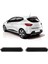 Renault Clio 4 Uyumlu 2012-2019 Krom Egzoz Çıkış Kromu 2 Parça Paslanmaz Çelik 2
