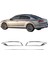 Volkswagen Passat B8.5 Uyumlu 2019 ve Üzeri Egzoz Çıkış Kromu 3 Parça (Tek Çıkış) Paslanmaz Çelik 2