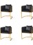 4 Adet Kardelen Tekli Berjer Babyface Kumaş Gold Metal Iskelet 1