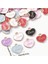 ( 20 x Adet) 1 Set Heart Love Takı Yapım Karışık Renk Bileklik & Küpe & Kolye Ucu 3