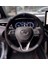 Toyota Corolla 2020-2024 Araca Özel Direksiyon Kılıfı (Krem Karbon Siyah Ip) 1