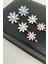 Metal Renkli Inci Detay Rüzgar Çiçeği Sallantılı Küpe(9cm) 3