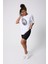 Dna Of Rowing Unisex Oversize Pamuklu Beyaz T-Shirt 3