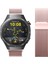 Huawei Watch Gt5 Pro 46MM Uyumlu Manyetik Milanese Loop Metal Kordon 3