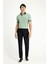 Polo Yaka Regular Fit Desenli Pamuklu Tişört 2