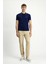 Polo Yaka Slim Fit Dar Kesim Nakışlı Süprem Pamuklu Tişört 3