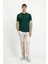 Polo Yaka Slim Fit Dar Kesim Nakışlı Süprem Pamuklu Tişört 2