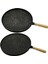 Çift Taraflı Döküm Granit Bazlama - Gözleme Tavası 36CM (5047) 1