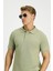 Slim Fit Dar Kesim Pamuk Kıvrılmaz Polo Yaka Tişört 3