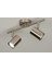 Retro Metal Inox 2 Li 180 Derece Hareketli LED Spot Avize Beyaz Ampullü 1