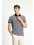 Regular Fit Desenli Pamuklu Polo Yaka Tişört 4