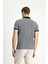 Regular Fit Desenli Pamuklu Polo Yaka Tişört 5