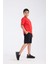 Erkek Çocuk Regular Fit Yarım Kollu T-Shirt Kırmızı 4