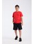 Erkek Çocuk Regular Fit Yarım Kollu T-Shirt Kırmızı 5