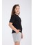 Kız Çocuk Regular Fit Yarım Kollu T-Shirt Siyah 2