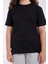 Kız Çocuk Regular Fit Yarım Kollu T-Shirt Siyah 4
