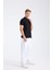 Erkek Regular Fit Polo T-Shirt Siyah 4
