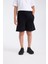 Erkek Çocuk Sweat Short Siyah 3