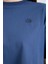 Kadın Crop Yarım Kollu T-Shirt Indigo 4