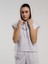 Ever Classics Wmn Lila Kadın Crop Kapüşonlu Kolsuz Sweatshirt 3