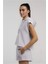 Ever Classics Wmn Lila Kadın Crop Kapüşonlu Kolsuz Sweatshirt 4