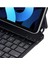 iPad Pro 12.9 (2022) Kılıf X9 Magic Manyetik Klavyeli Tablet Kılıfı - Siyah - PZRCR1064-8805 5