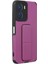 Vivo Y16 Kılıf Mega Standlı Silikon - Mor - PZRCR4886-4322 2