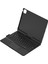 iPad Pro 11 (2024) F11 Ats Kılıf Magic Dönen Klavyeli Tablet Kılıf - Siyah - PZRCR6251-3029 2
